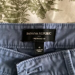 Banana Republic pants, blue-grey, size 6